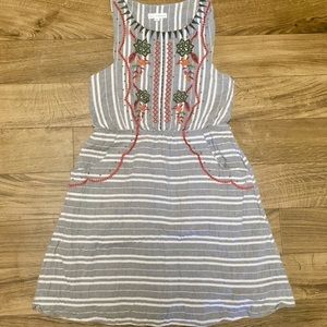 Embroidered Pocket Dress (small)